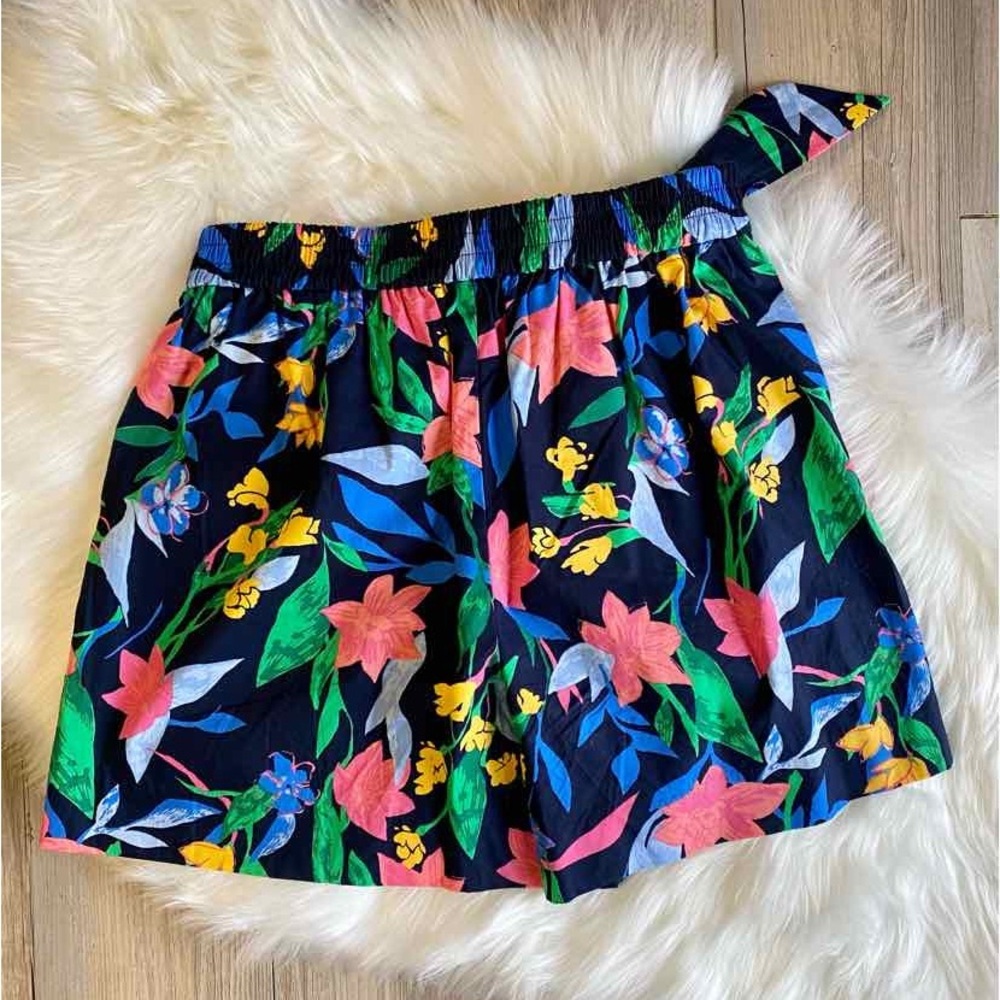 J. Crew High-Waisted Floral Shorts